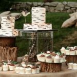57 Birch-Wood-Stump-Decor-Food-Buffet-Buffet-Table-Display-Riser