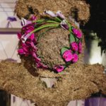 11 Gold-Topiary-With-Orchids-And-Callas