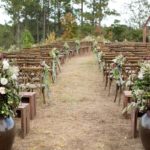 25 Roxie-Wood-Craftsman-Wedding-Arch-Benches-XBack-Chairs-UE-rentals