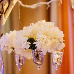 20 Wedding-Flowers-Hydrangea-Mecury-Glass-Votives