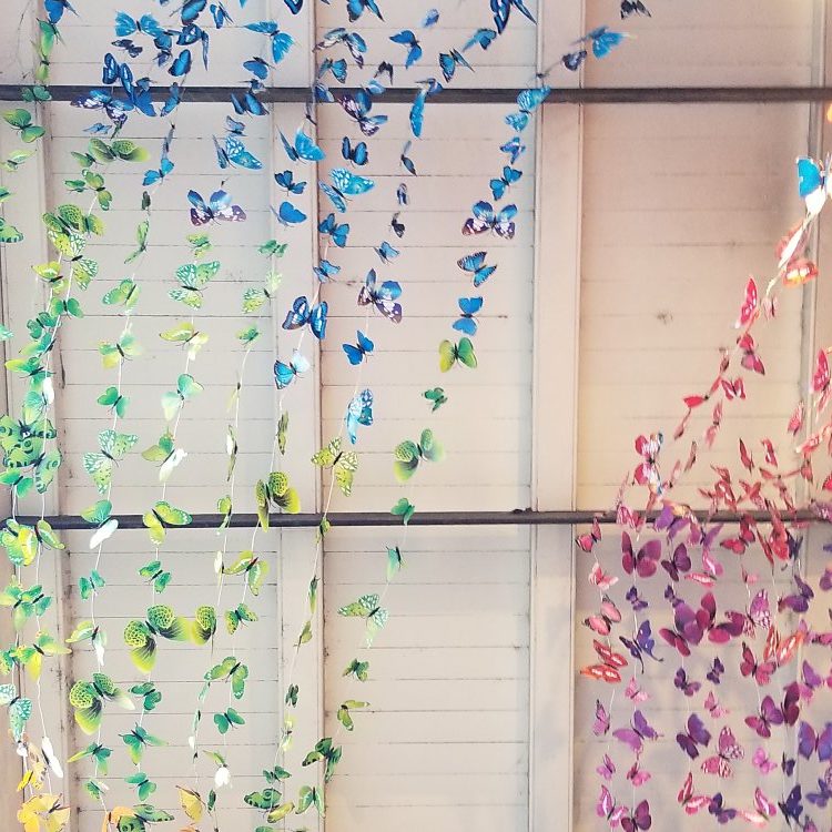 Suspendeed Butterfly Garlands For Easter Holiday Commercial Display 20210312 171849 Crp Sq Left 2 Opt