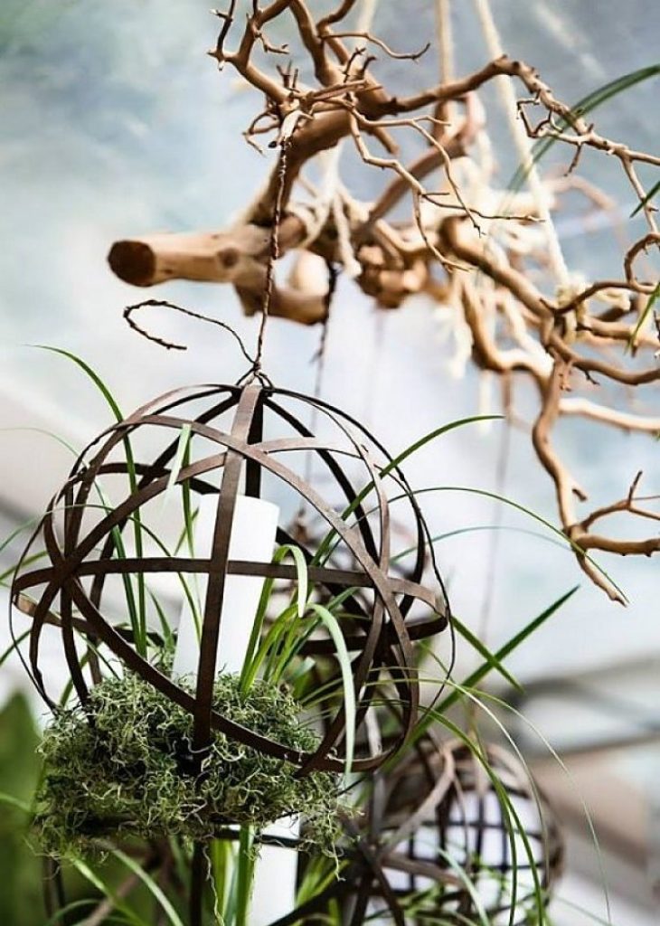 Round Rustic Strap Iron Ball Suspended Candle Chandelier Decor (2) Opt 5x7 Crp 750 X 1125 Opt