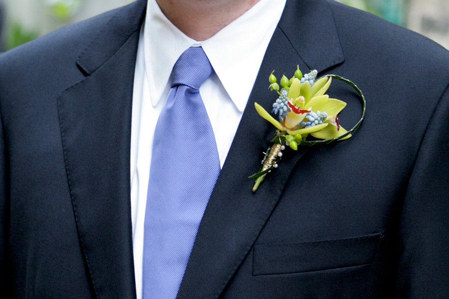 Sophisticated Modern Boutonniere Sophisticated Modern Boutonniere