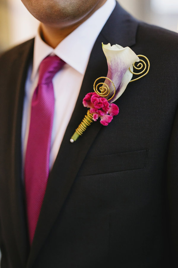 Fun Indian Wedding Calla Lily Hot Pink Cox Comb And Gold Jewelers Wire Coil Detail Opt Fun Indian Wedding Calla Lily Hot Pink Cox Comb And Gold Jewelers Wire Coil Detail Opt