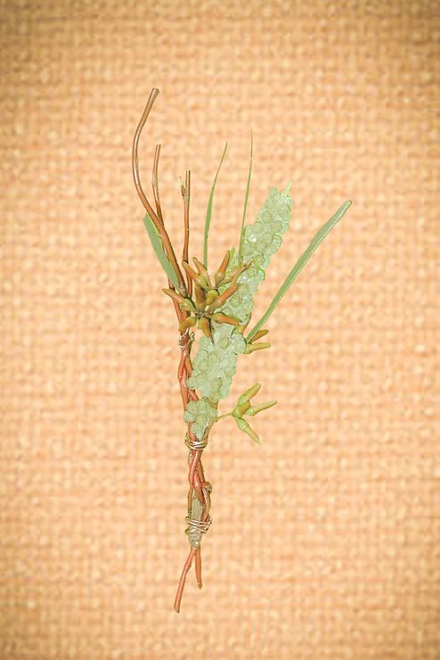 Natural Rustic Minimal Twig & Wheat With Eucalyptus Berry Boutonniere Opt (1) 54kb