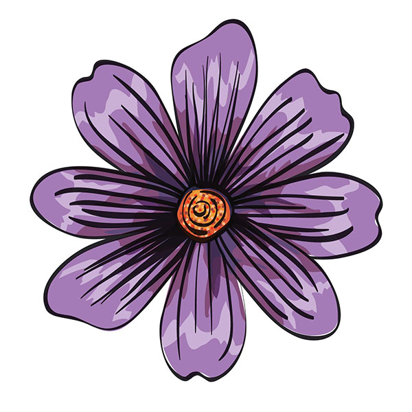 Purple Star Flower(ofw)