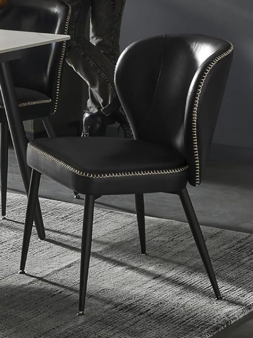 Stitched Mcm Faux Black Leather Chair 2 Edited Ig 3×4 Crp Stitched Mcm Faux Black Leather Chair 2 Edited Ig 3x4 Crp